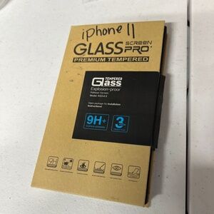 Glass screen protector for iPhone 11
